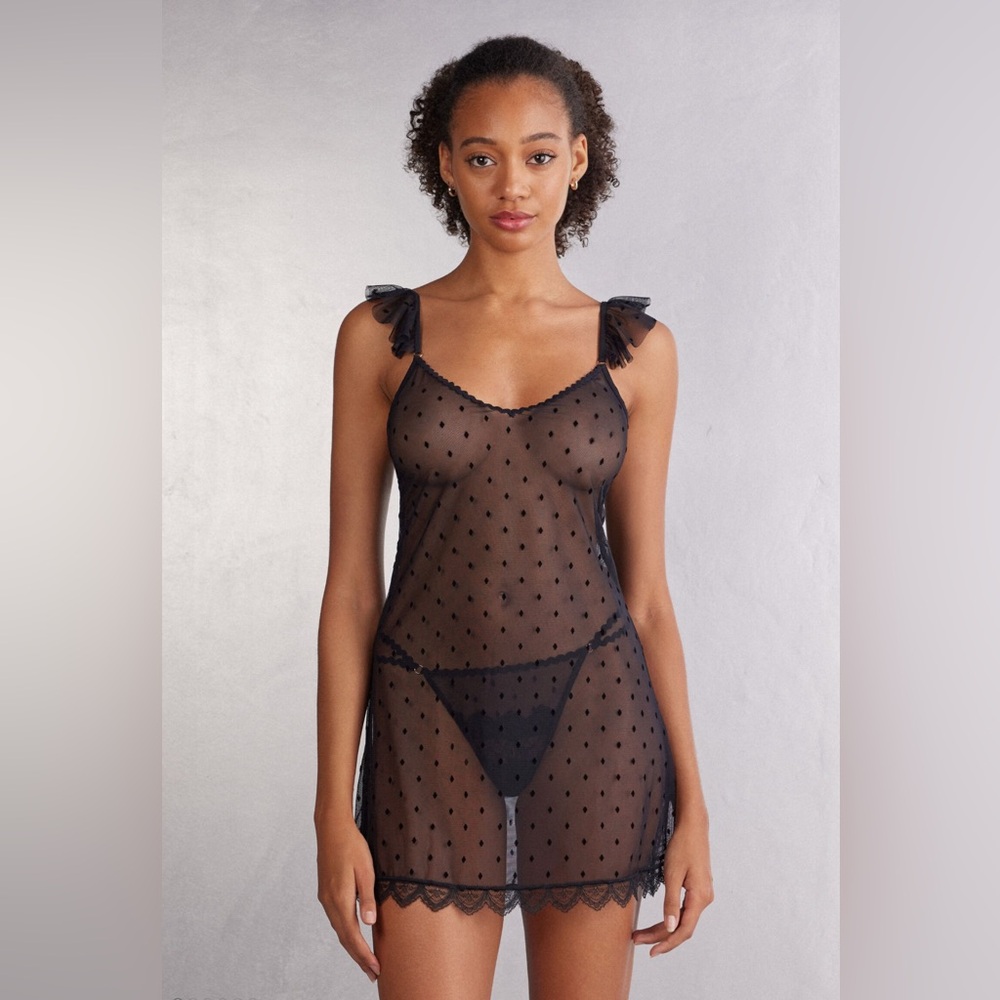 Winter of Love Tulle Babydoll - Intimisimi
